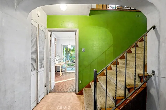 a group of people sitting at tables in a room
