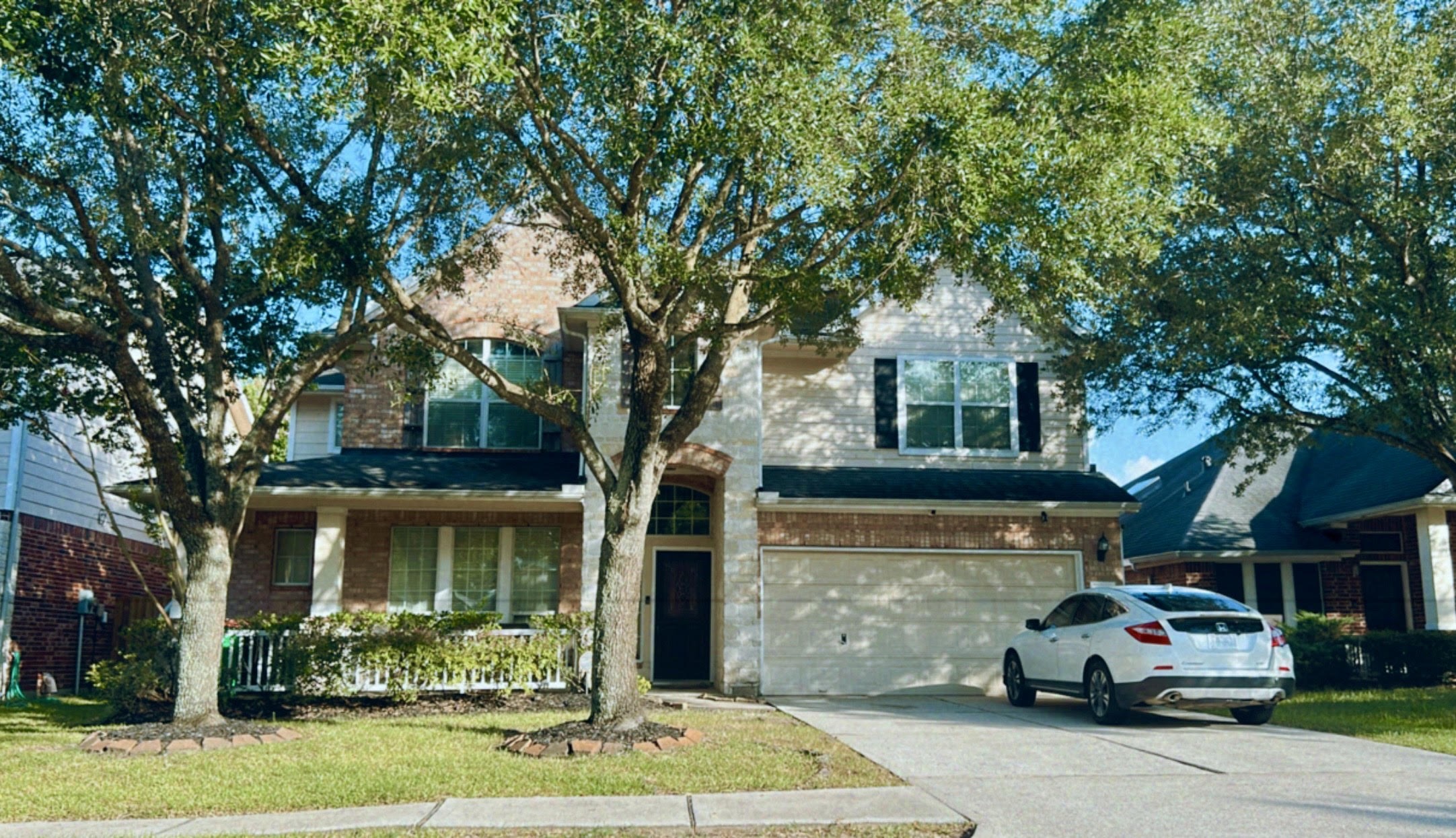 3114 Double Jack Court Spring, TX 77373 - Photo 37 of 42 a front view of a house with garden