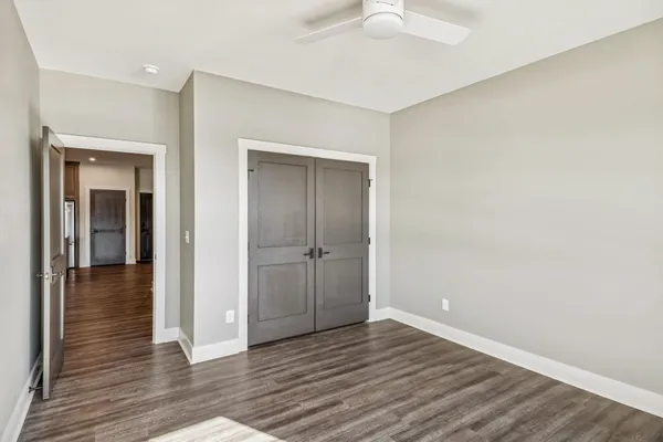 wooden floor in an empty room