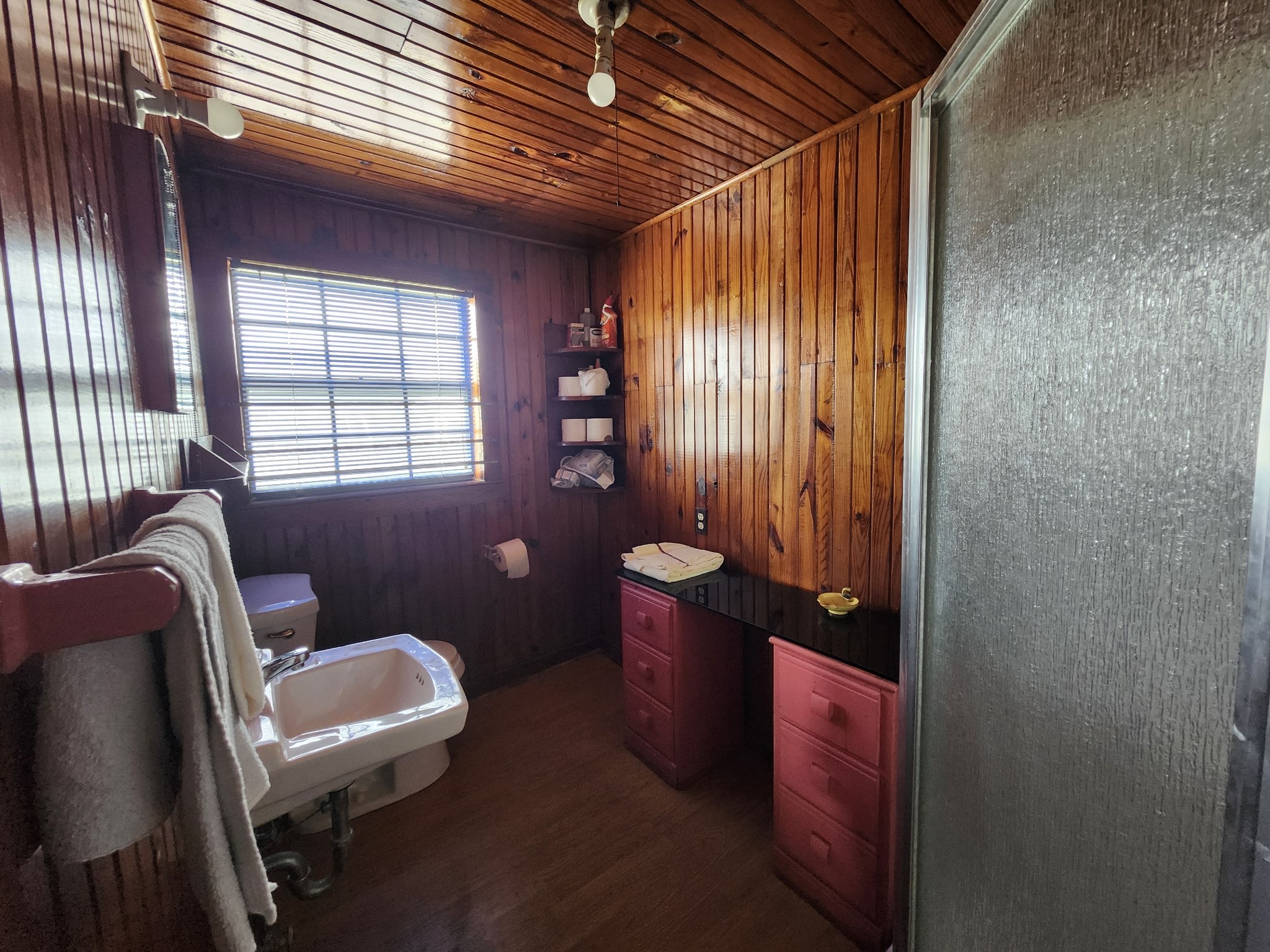 522 Surf Drive Surfside Beach, TX 77541 - Photo 11 of 27 The bathroom is to the right facing the kitchen