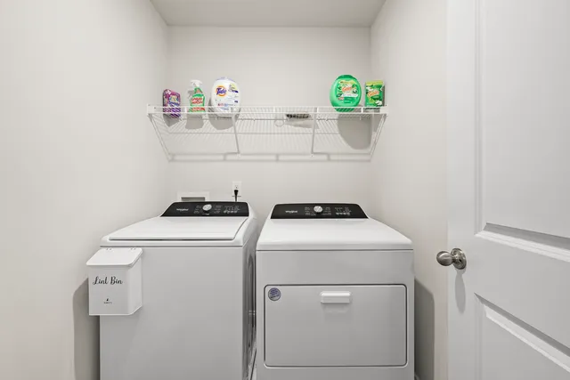 a view of a storage & utility room