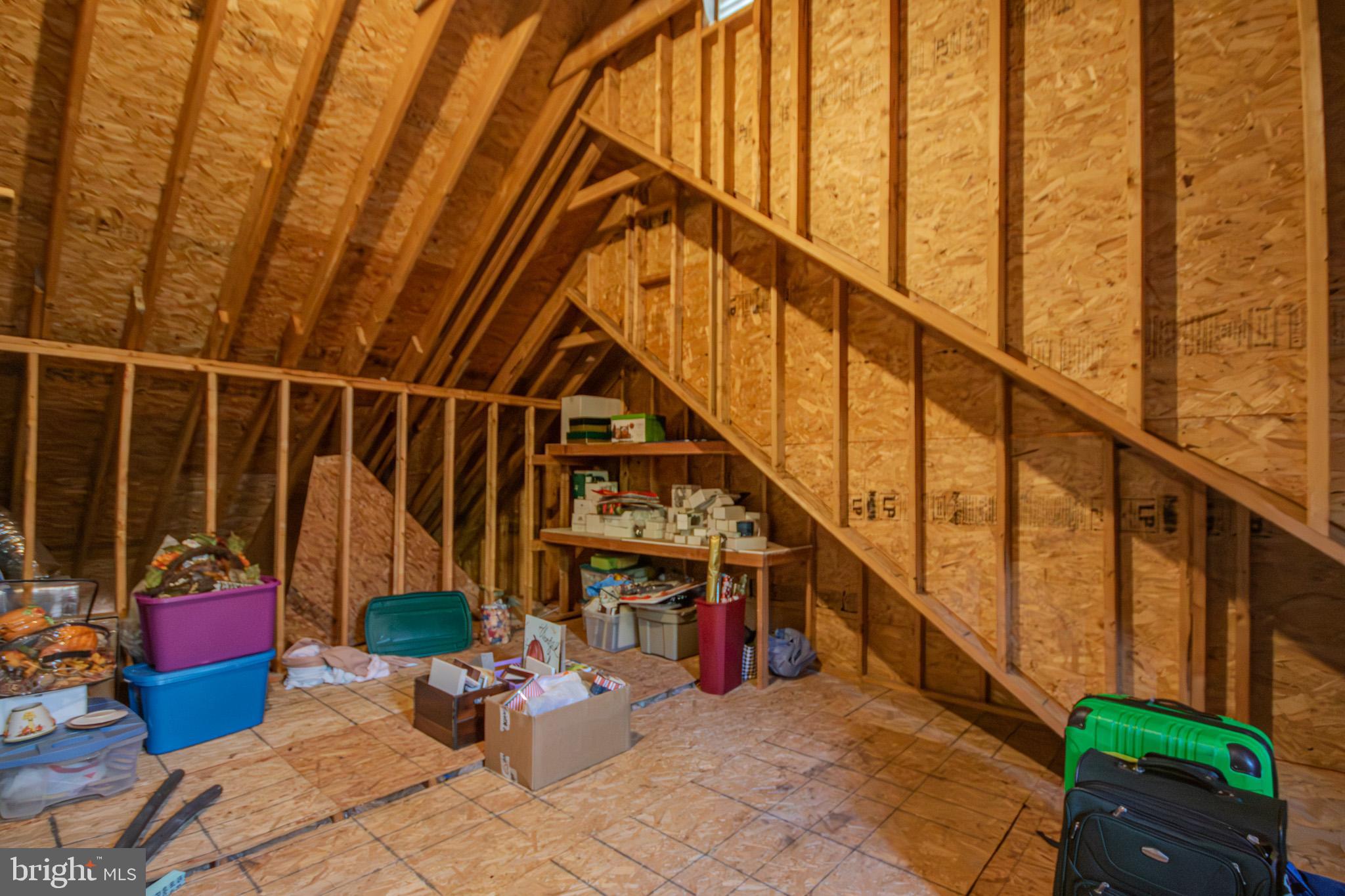7395 Cherry Walk Road Hebron, MD 21830 - Photo 44 of 61 Spacious attic ready for transformation.