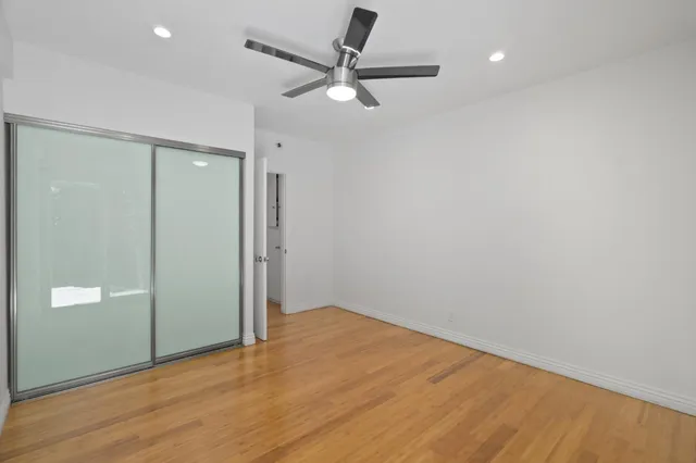 wooden floor in an empty room