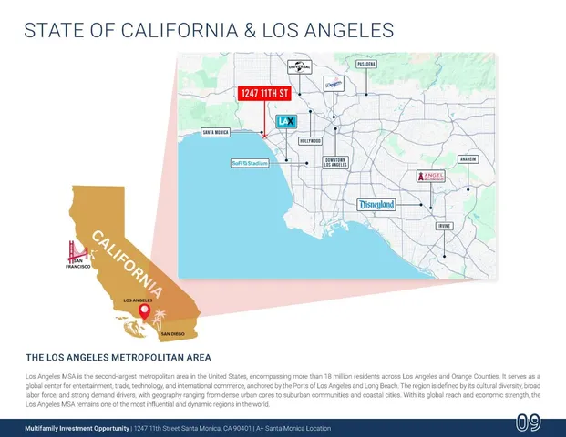 $3,980,000 | 1247 11th Street, Santa Monica, CA 90401