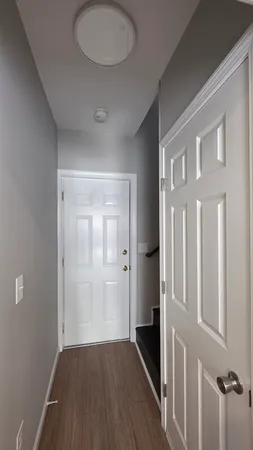 wooden floor in an empty room