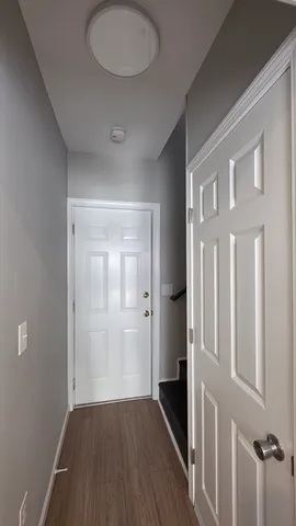 wooden floor in an empty room