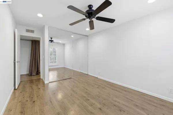 a view of a lake with houses