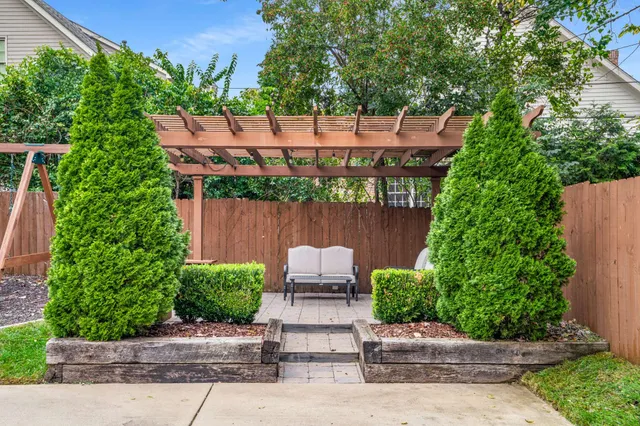 front view of a house and a yard