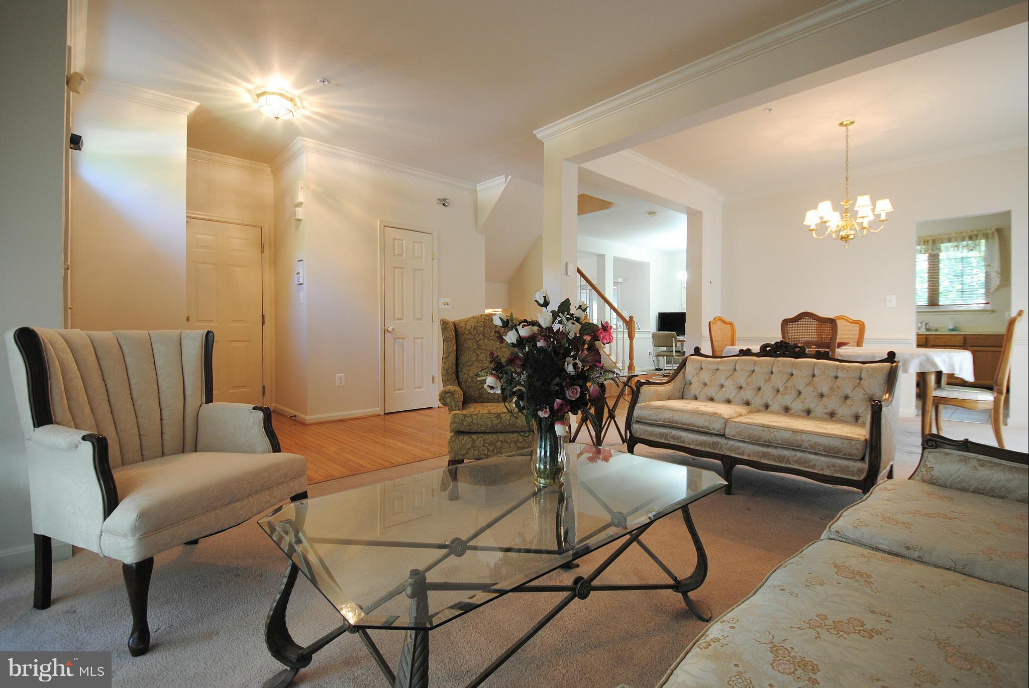 9118 Fox Park Road Clinton, MD 20735 - Photo 4 of 28 Living Room With View Of Dining Room
