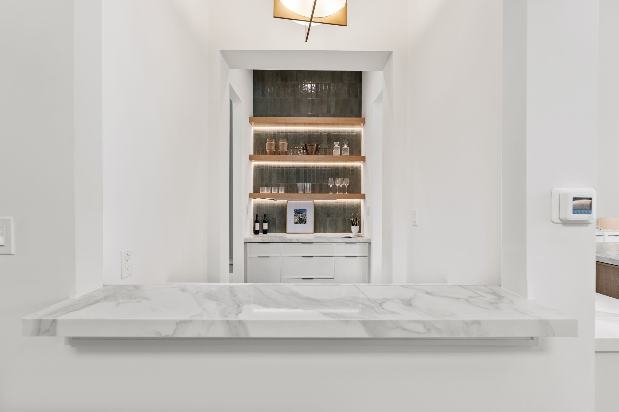 1407 Martin Street Houston, TX 77018 - Photo 12 of 44 a view of white kitchen