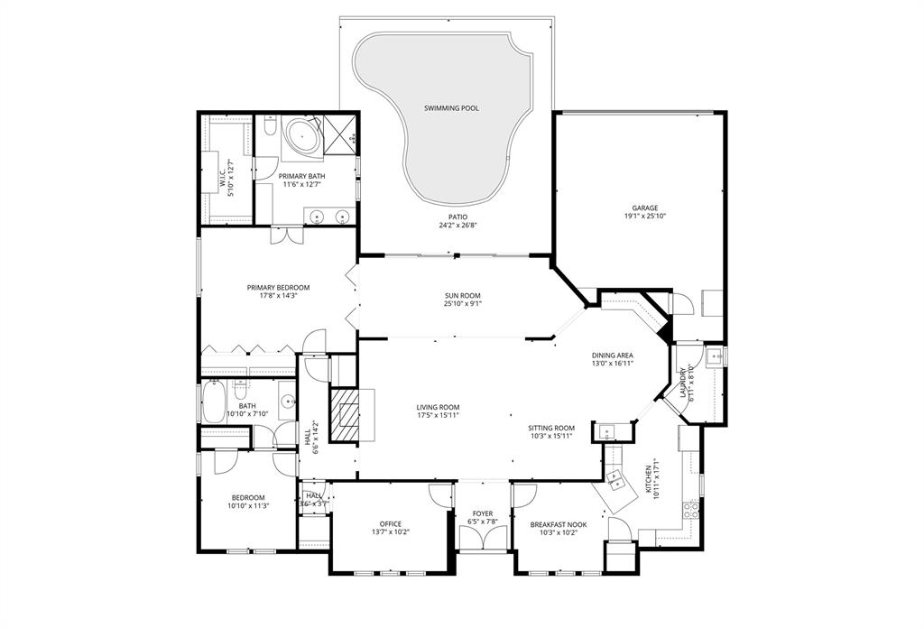 6126 Highgate Lane Dallas, TX 75214 - Photo 40 of 40 View of property floor plan