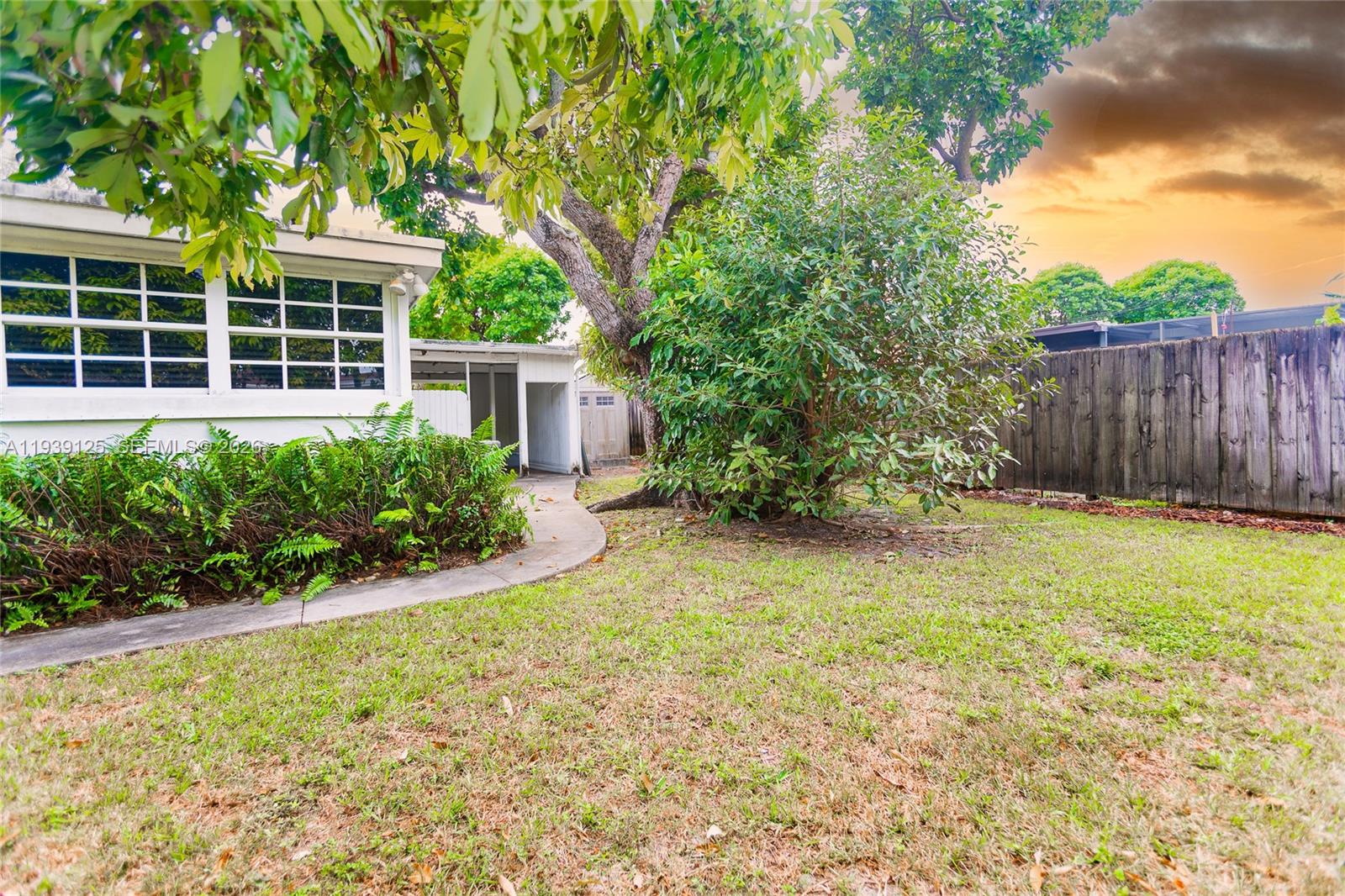 6765 Southwest 51st Street Miami, FL 33155 - Photo 21 of 43 a view of a backyard with plants and large tree