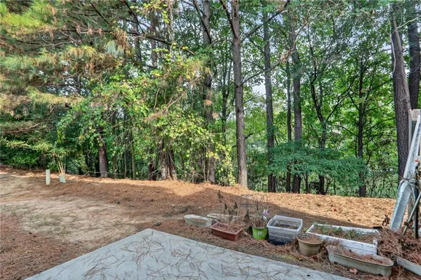 a view of an outdoor space and yard