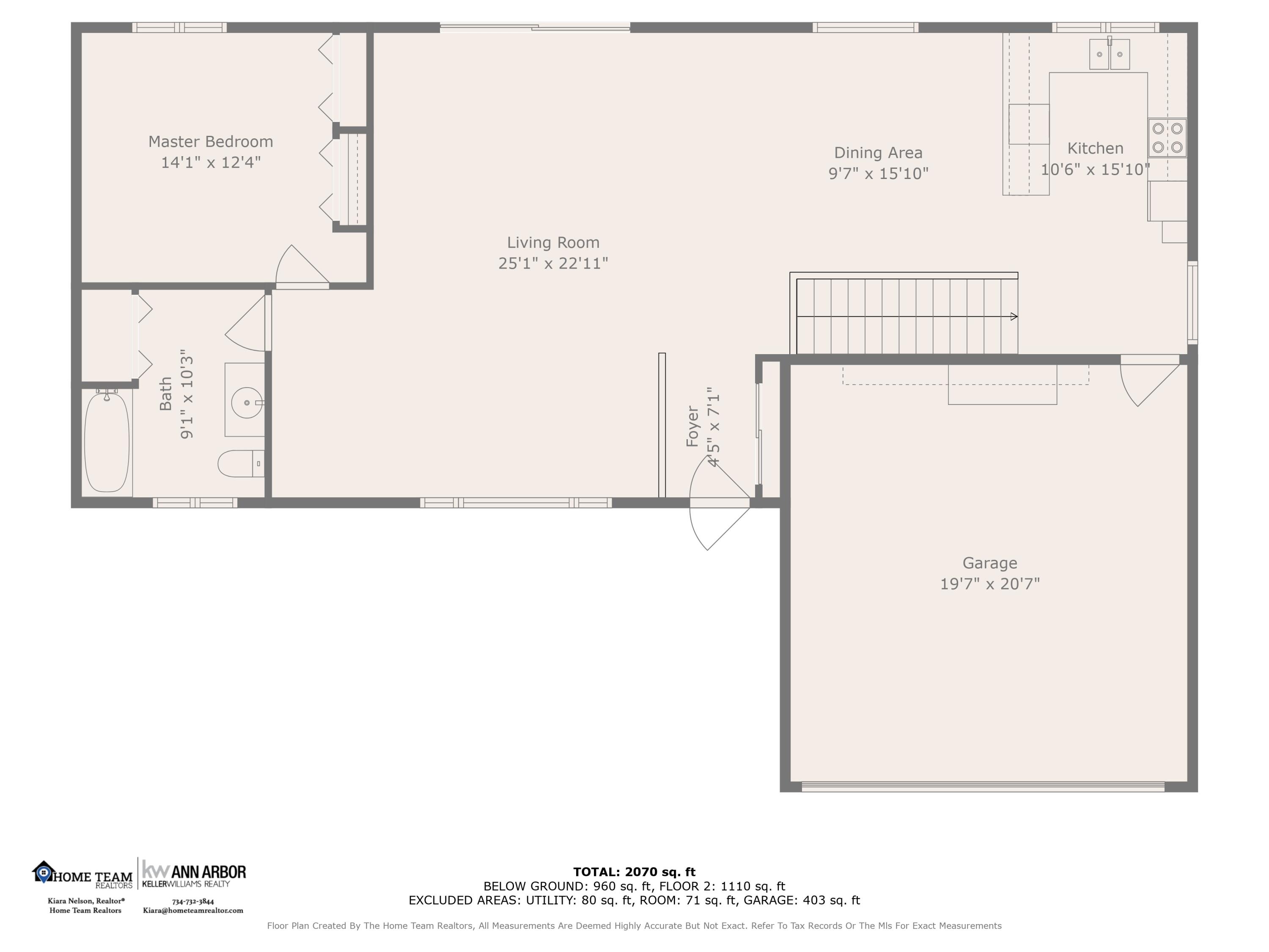 10892 Monticello Road Pinckney, MI 48169 - Photo 40 of 41 2D Floor Plan for 10892 Monticello_1