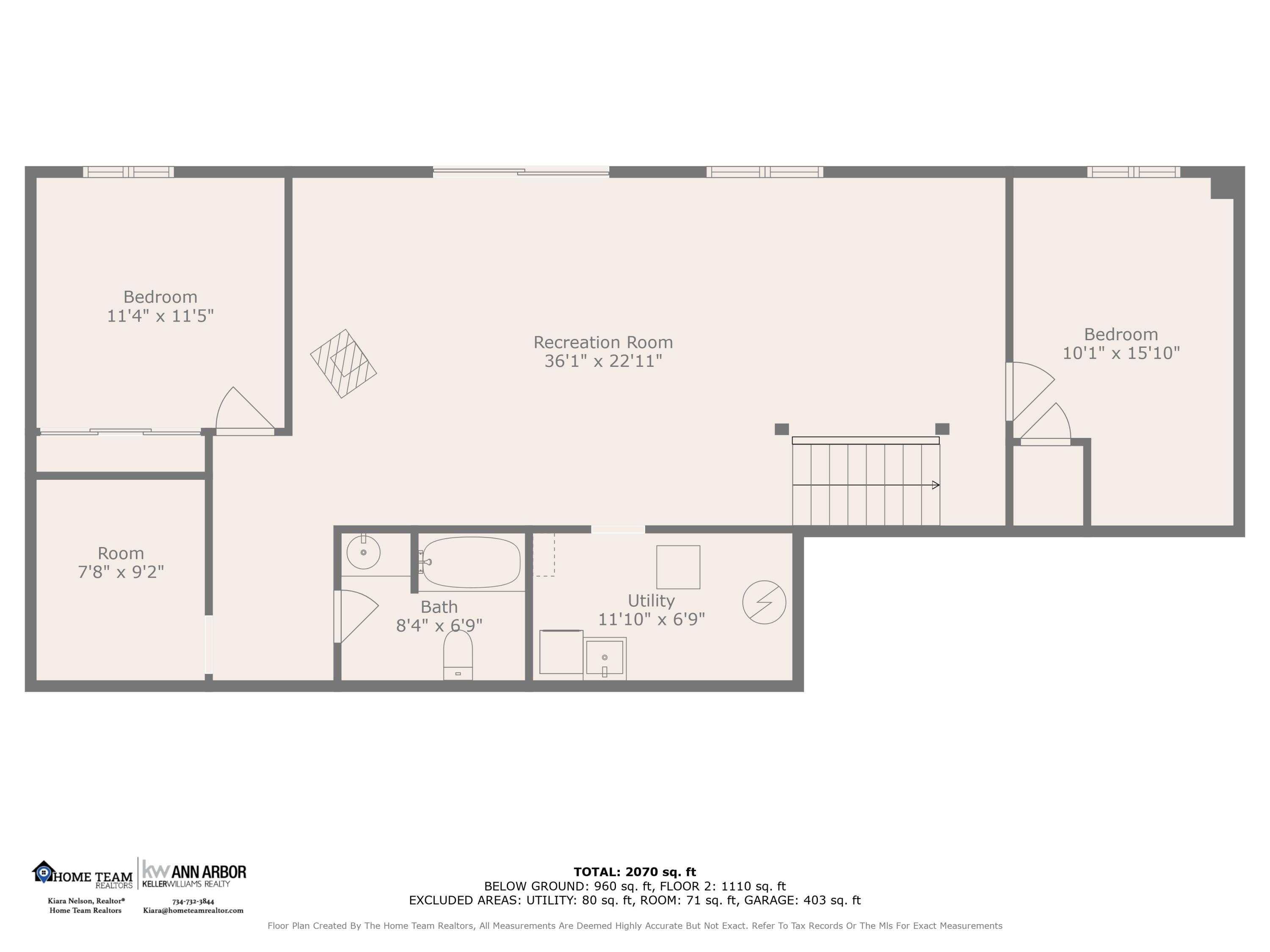 10892 Monticello Road Pinckney, MI 48169 - Photo 41 of 41 2D Floor Plan for 10892 Monticello