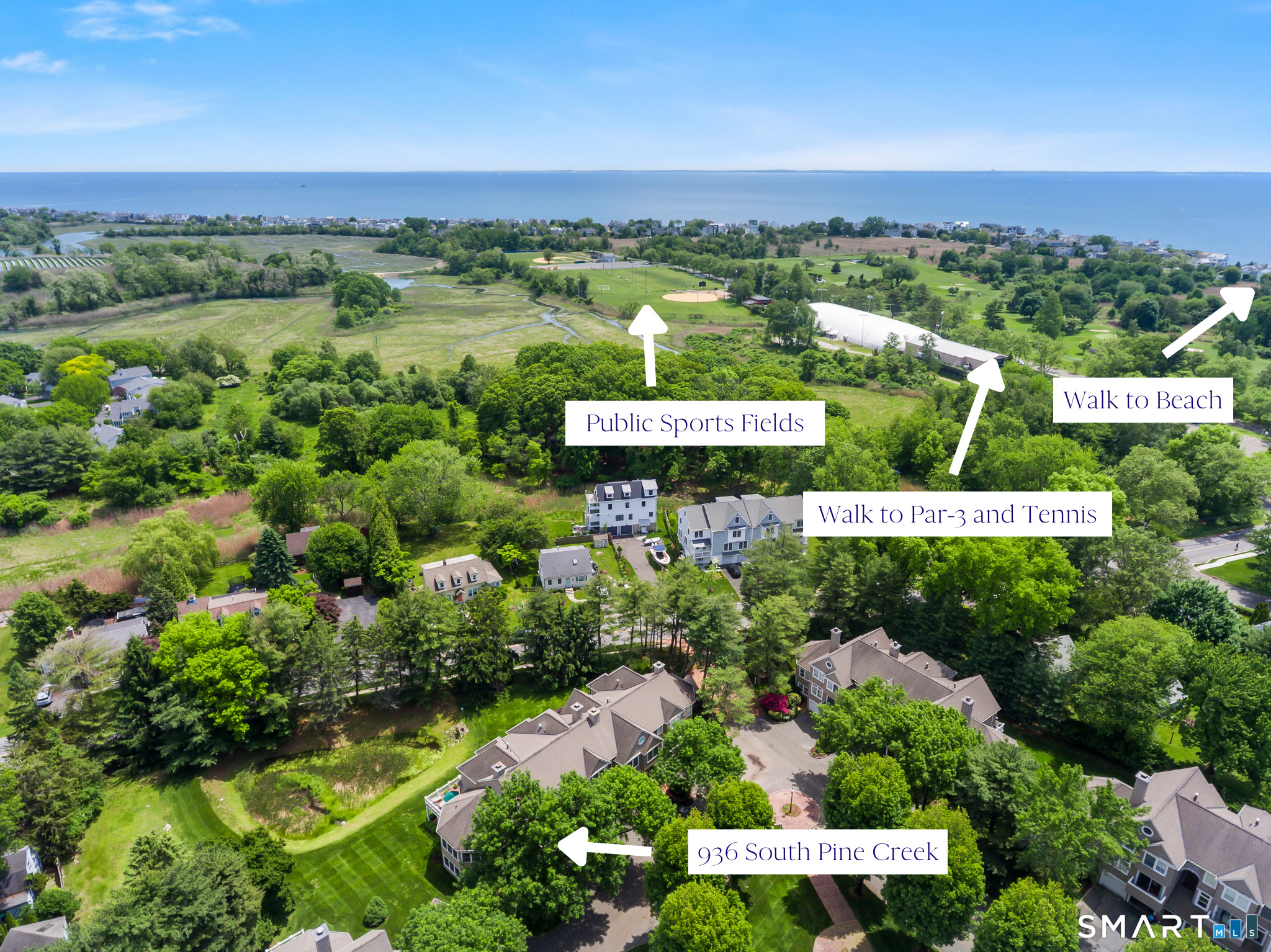 936 South Pine Creek Road Fairfield, CT 06824 - Photo 3 of 39 Amazing location. Quick walk to beach, par 3, tennis and sports fields.