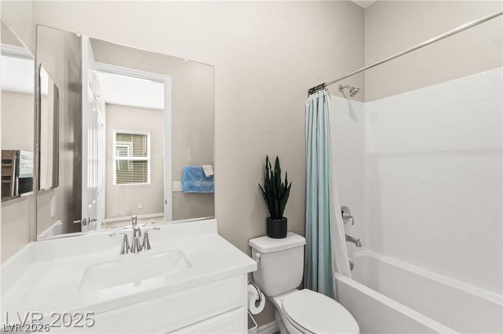 103 Reflection Cove Drive Henderson, NV 89011 - Photo 47 of 66 Bathroom with shower / bath combo and vanity