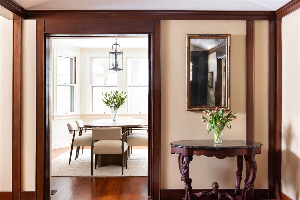 40 Heath Hill Brookline, MA 02445 - Photo 3 of 40 a view of a dining room with furniture and window