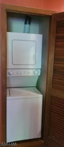 a close view of washer and dryer