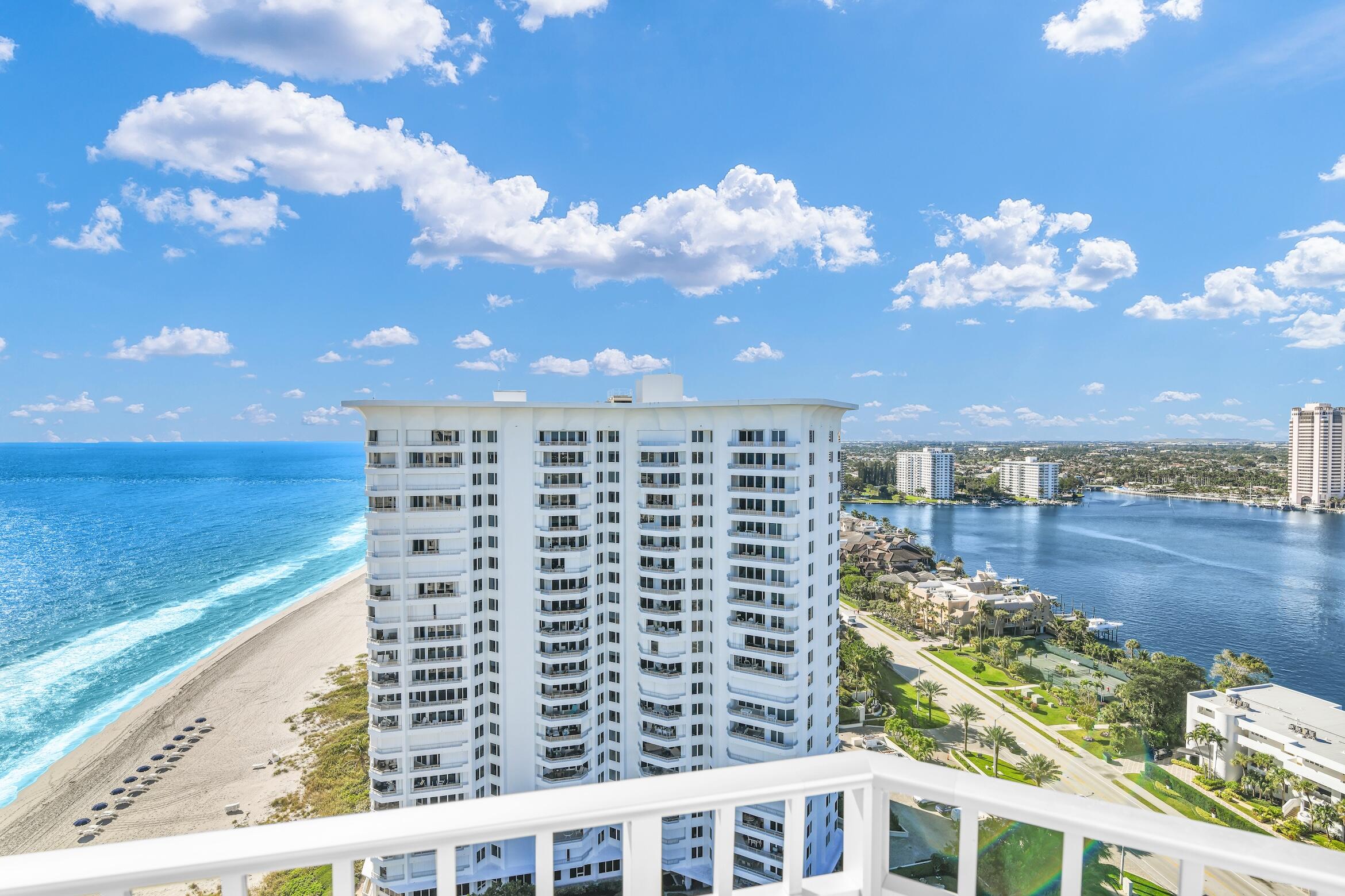 500 South Ocean Boulevard, Unit 1807 Boca Raton, FL 33432 - Photo 31 of 53 a view of building with lake view