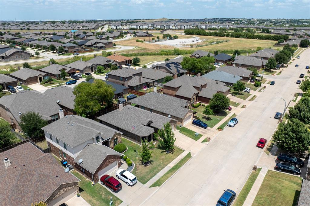 11156 Hawks Landing Road Fort Worth, TX 76052 - Photo 30 of 30 Aerial view showcasing a residential development with numerous single-family homes
