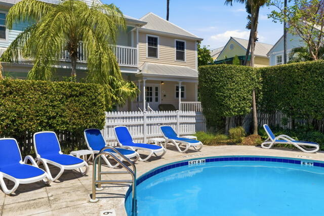 528 Porter Lane Key West, FL 33040 - Photo 27 of 27 a view of swimming pool with lounge chair