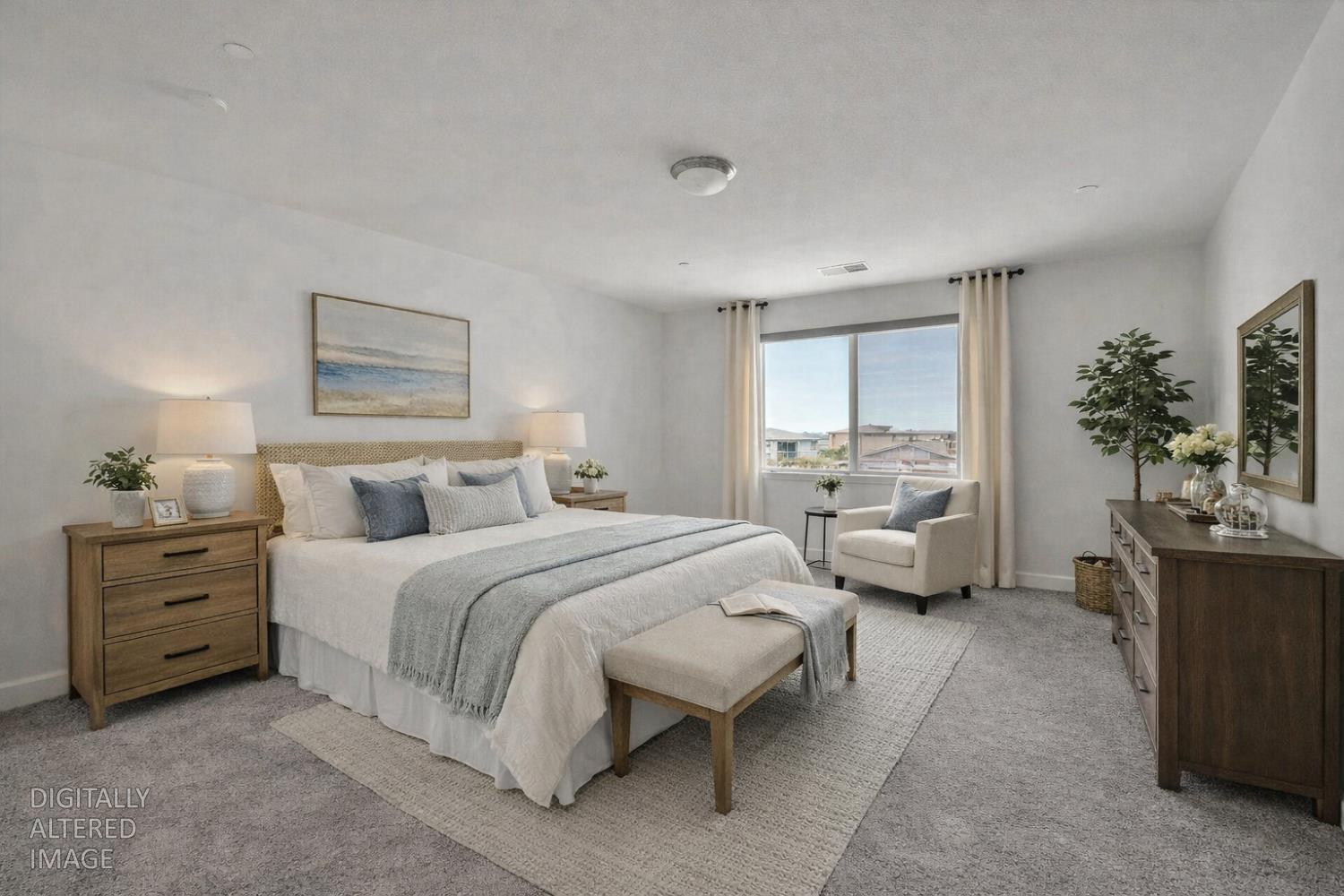 5280 Fandango Loop Roseville, CA 95747 - Photo 28 of 53 Digitally altered. Virtually Staged Master bedroom