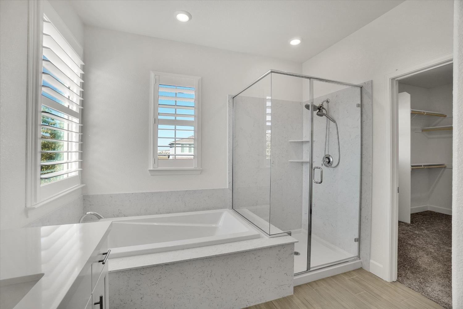 5280 Fandango Loop Roseville, CA 95747 - Photo 32 of 53 Upstairs master bathroom. Separate shower and large walk in closet