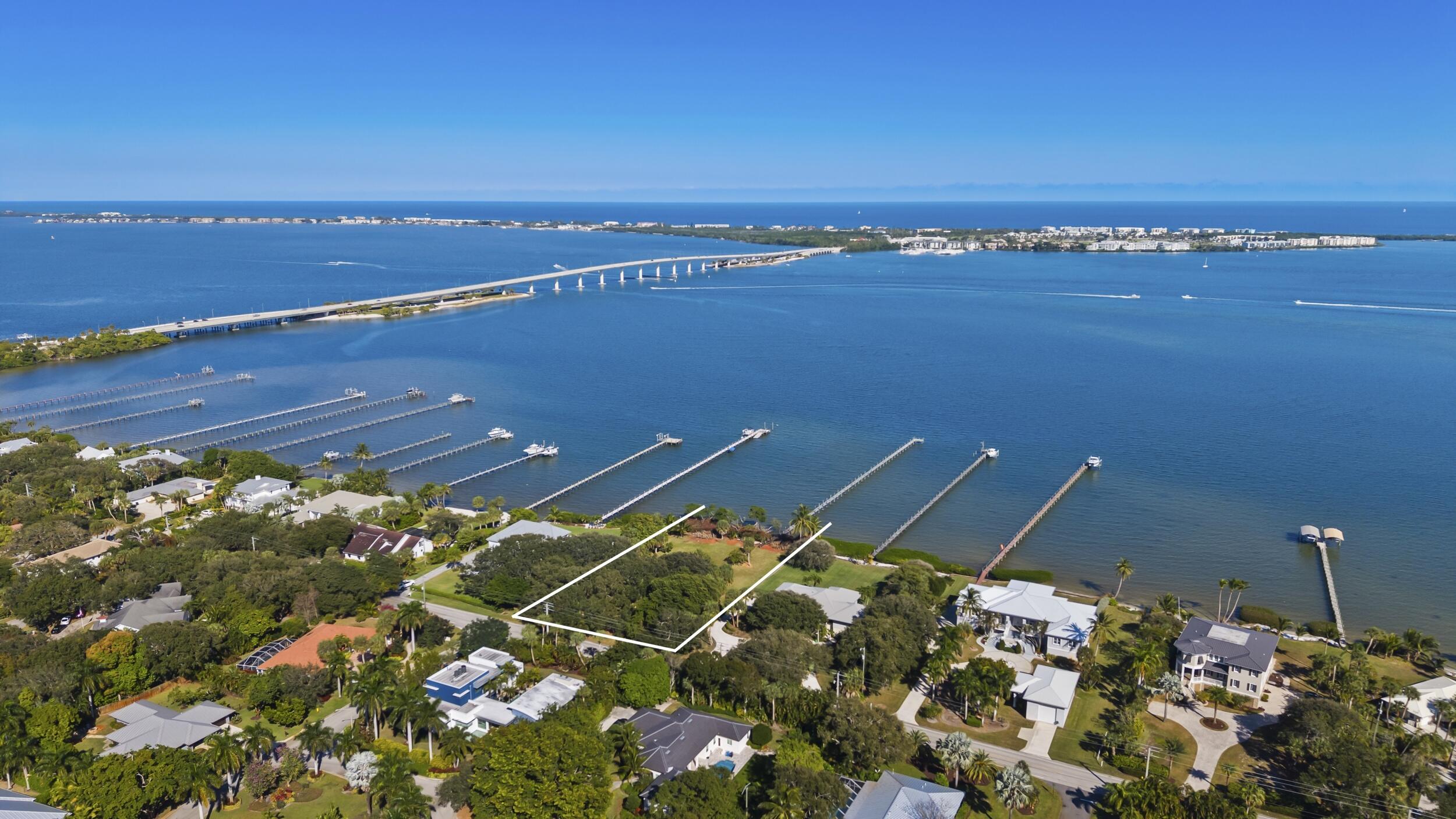 36 South Sewalls Point Road Sewall's Point, FL 34996 - Photo 2 of 14 Aerial