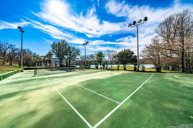 a view of a basketball court