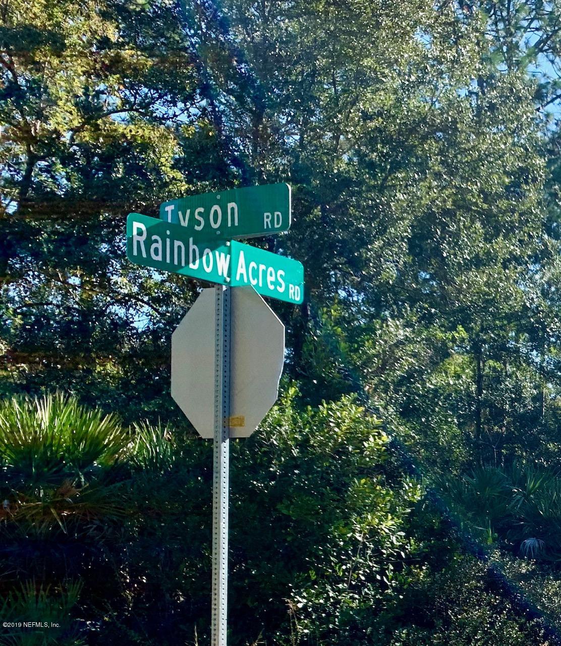 TysonRdStreetSign