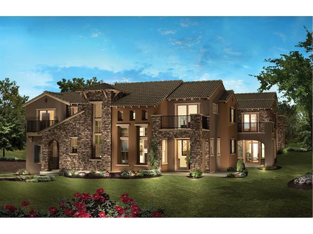 9270 Viaggio Way Highlands Ranch, CO 80126 - Photo 1 of 1 a front view of a house with a garden