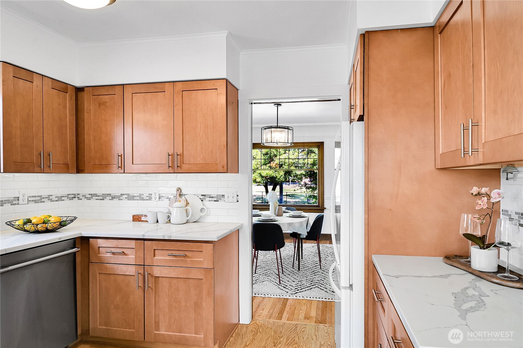 107 West Blaine Street Seattle, WA 98119 - Photo 8 of 22 a bathroom with a sink and a mirror
