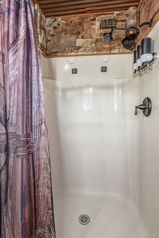 a view of a bath tub