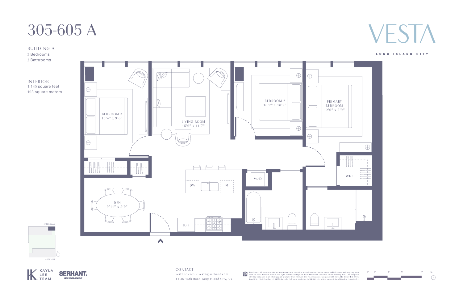 11-36 45th Road, Unit 405A Queens, NY 11101 - Photo 12 of 12 a black and white photo of a living room