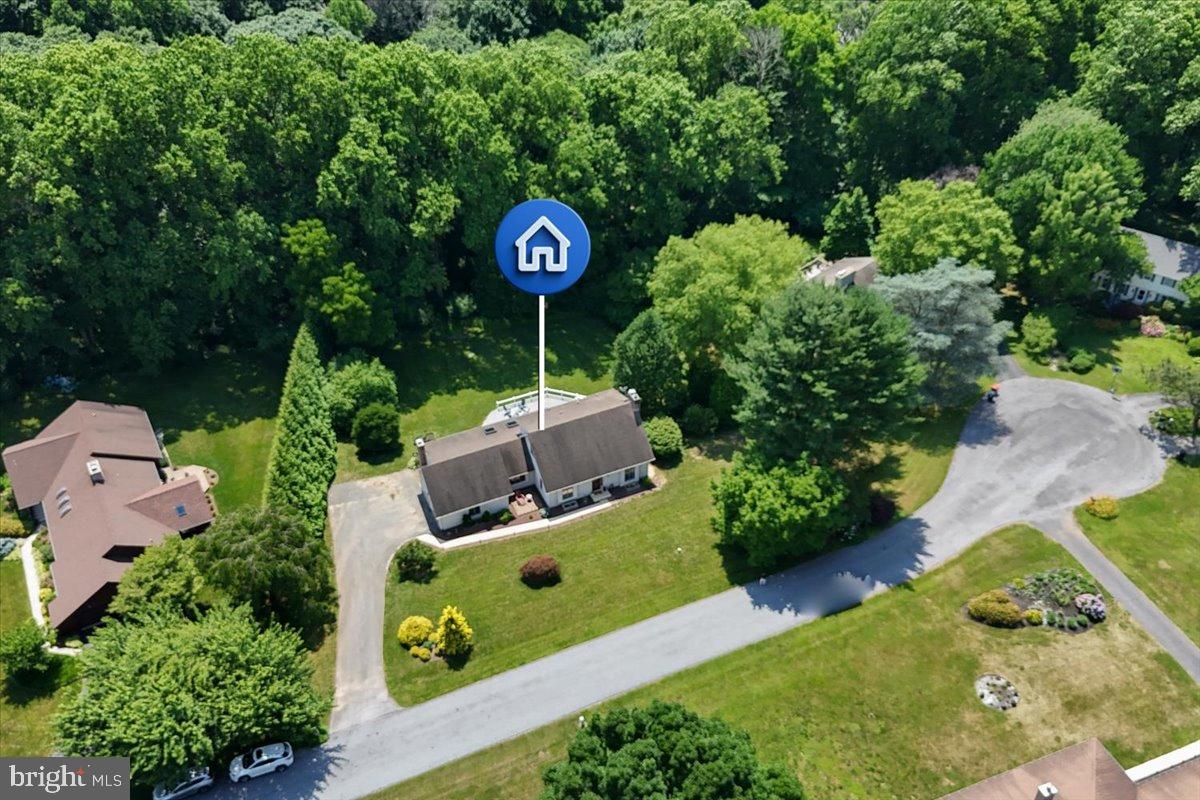 120 Eden Road Landenberg, PA 19350 - Photo 37 of 42 Aerial View From the Front of the Home