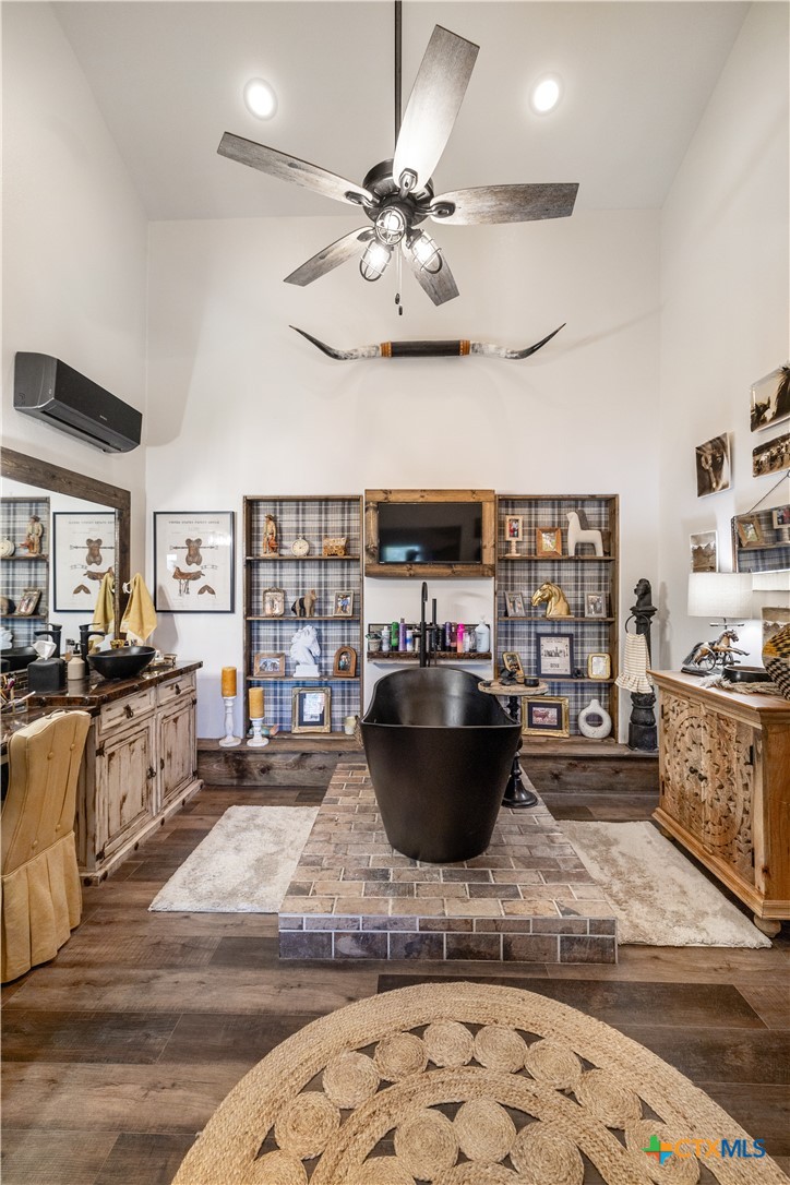 2796 Benbow Road Inez, TX 77968 - Photo 17 of 35 a living room with lots of furniture and kitchen view