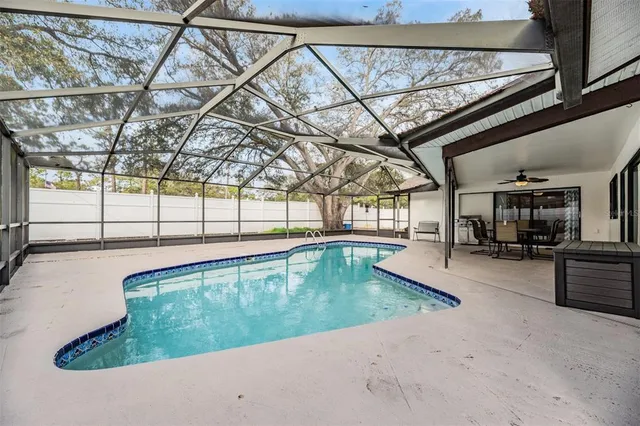 a view of a swimming pool