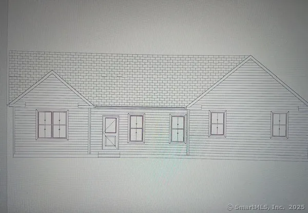 a view of a white building