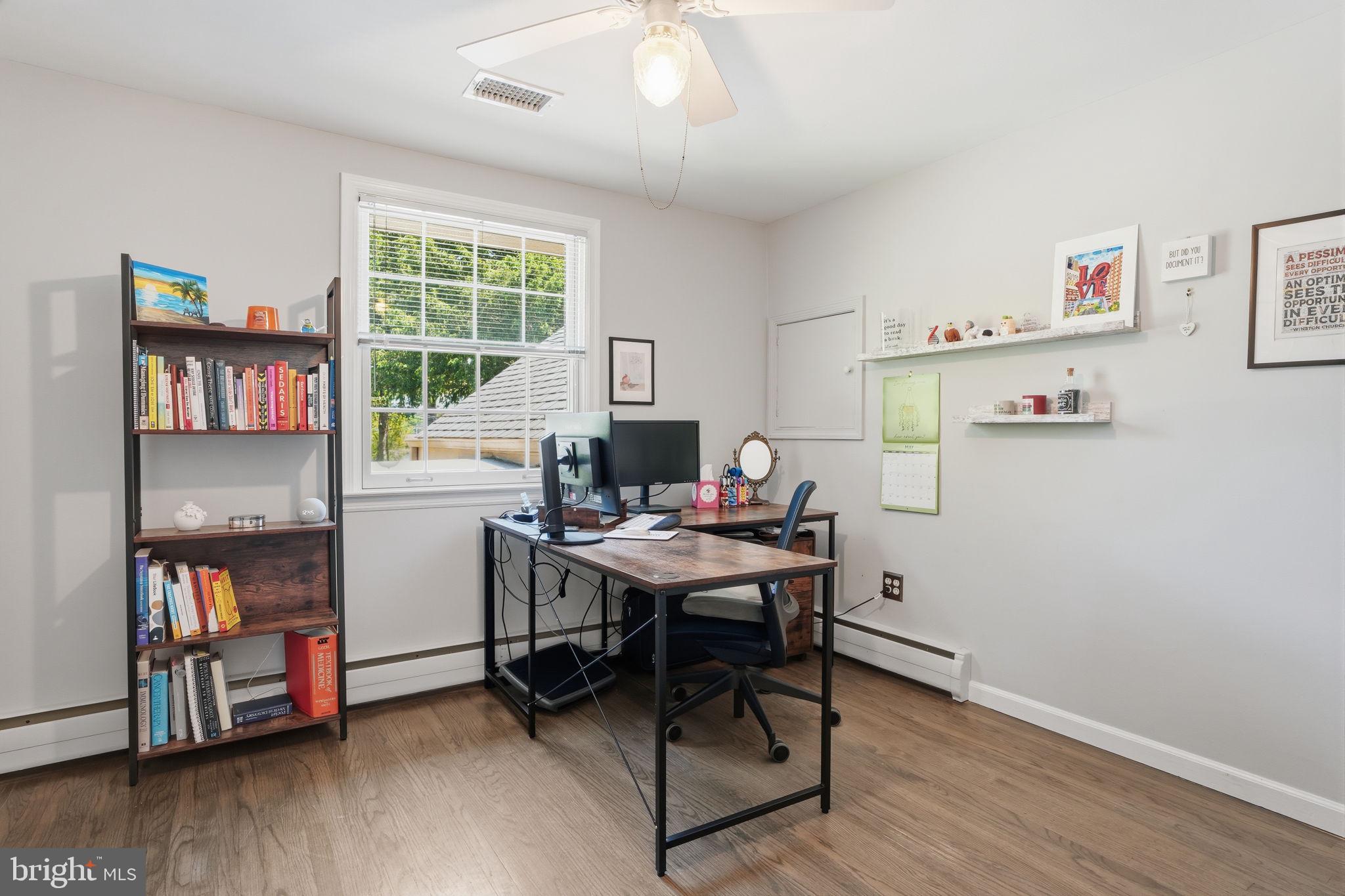621 River Road Yardley, PA 19067 - Photo 32 of 75 a view of a workspace with furniture and a window