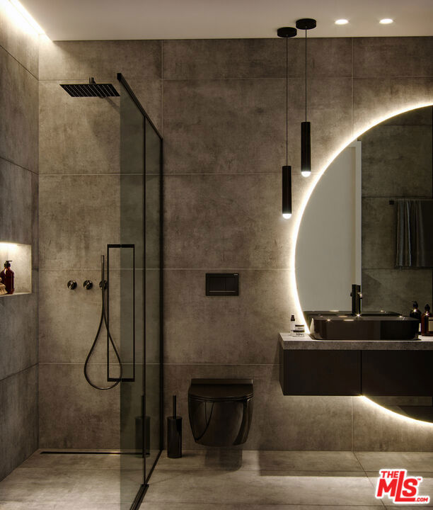 5 Pindou & Kithnou Athens Greece undefined, undefined 0 - Photo 11 of 14 a bathroom with a sink and a mirror