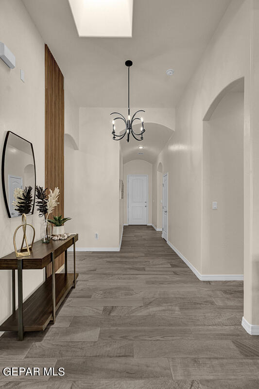 7625 Enchanted Ridge Drive El Paso, TX 79911 - Photo 55 of 57 a view of a room with wooden floor and staircase