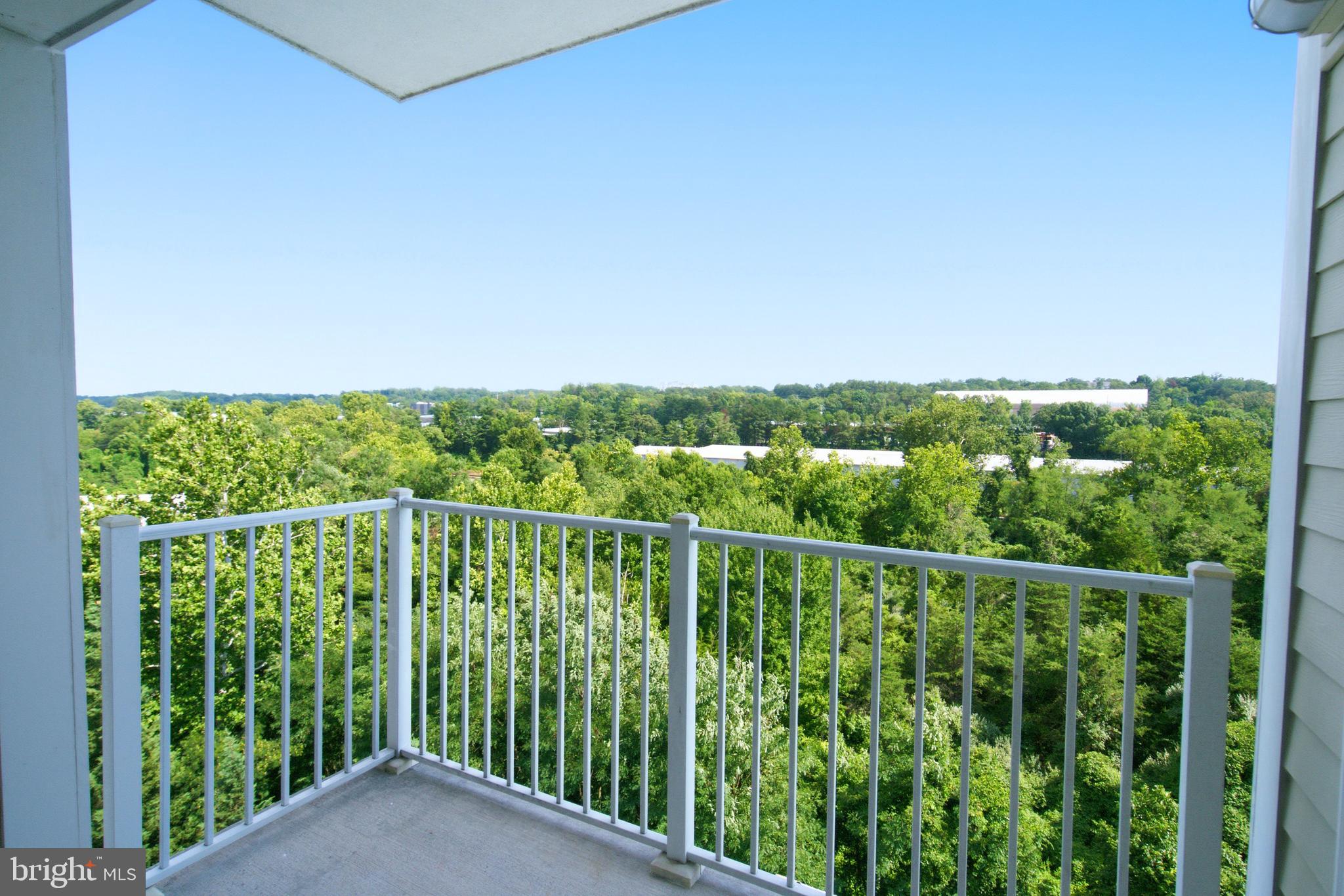 6301 Edsall Road, Unit 613 Alexandria, VA 22312 - Photo 11 of 46 Private balcony with treetop views