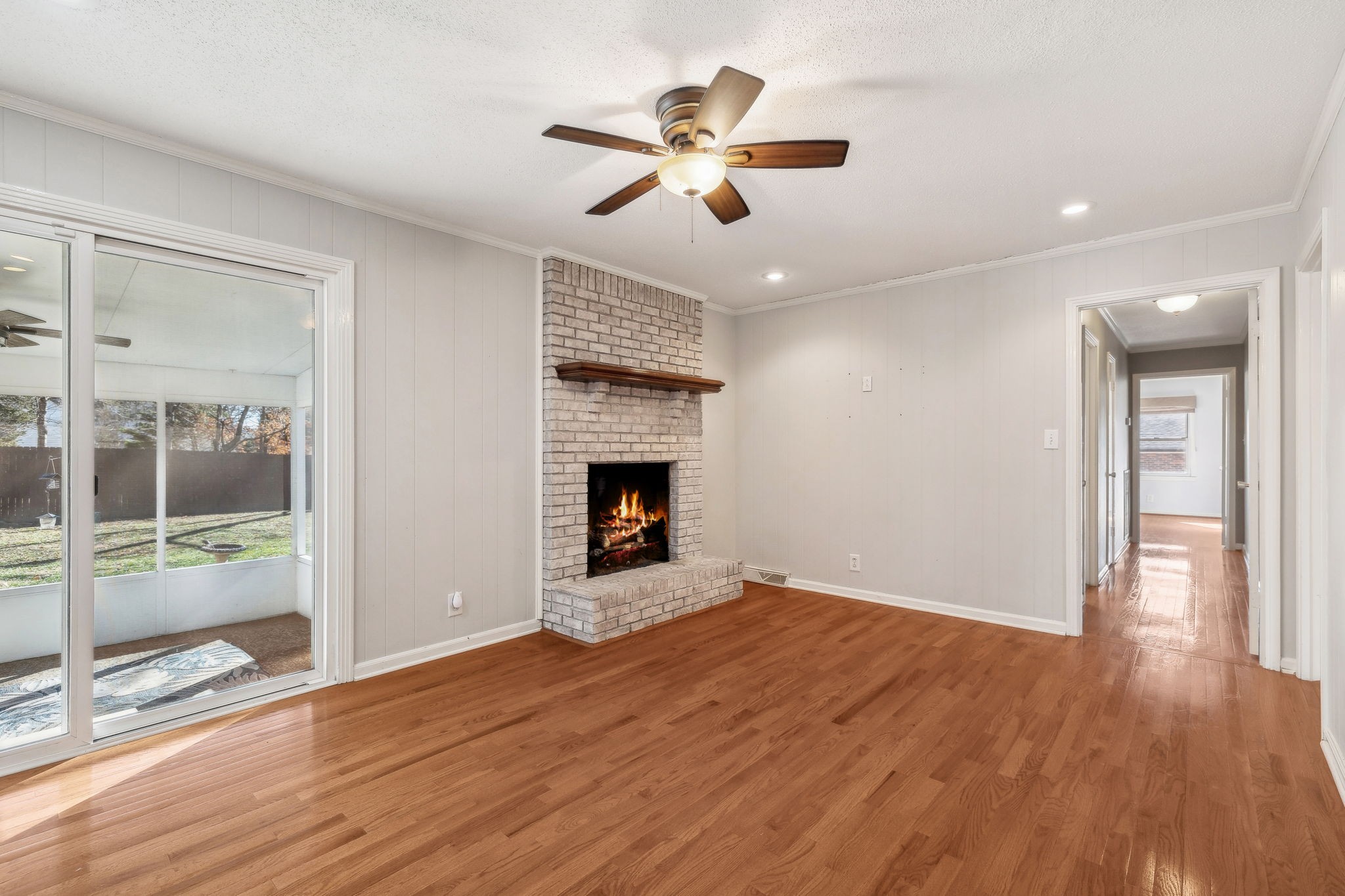 4 Trahern Terrace Clarksville, TN 37040 - Photo 16 of 66 a view of an empty room with wooden floor and a window
