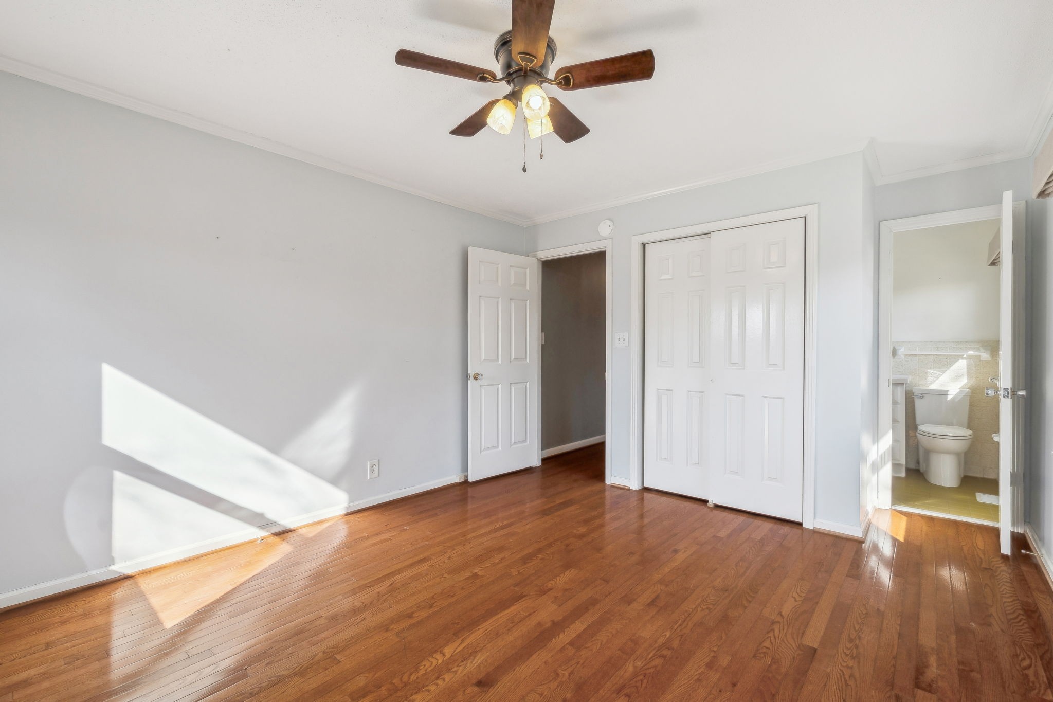 4 Trahern Terrace Clarksville, TN 37040 - Photo 35 of 66 a view of empty room with wooden floor and fan