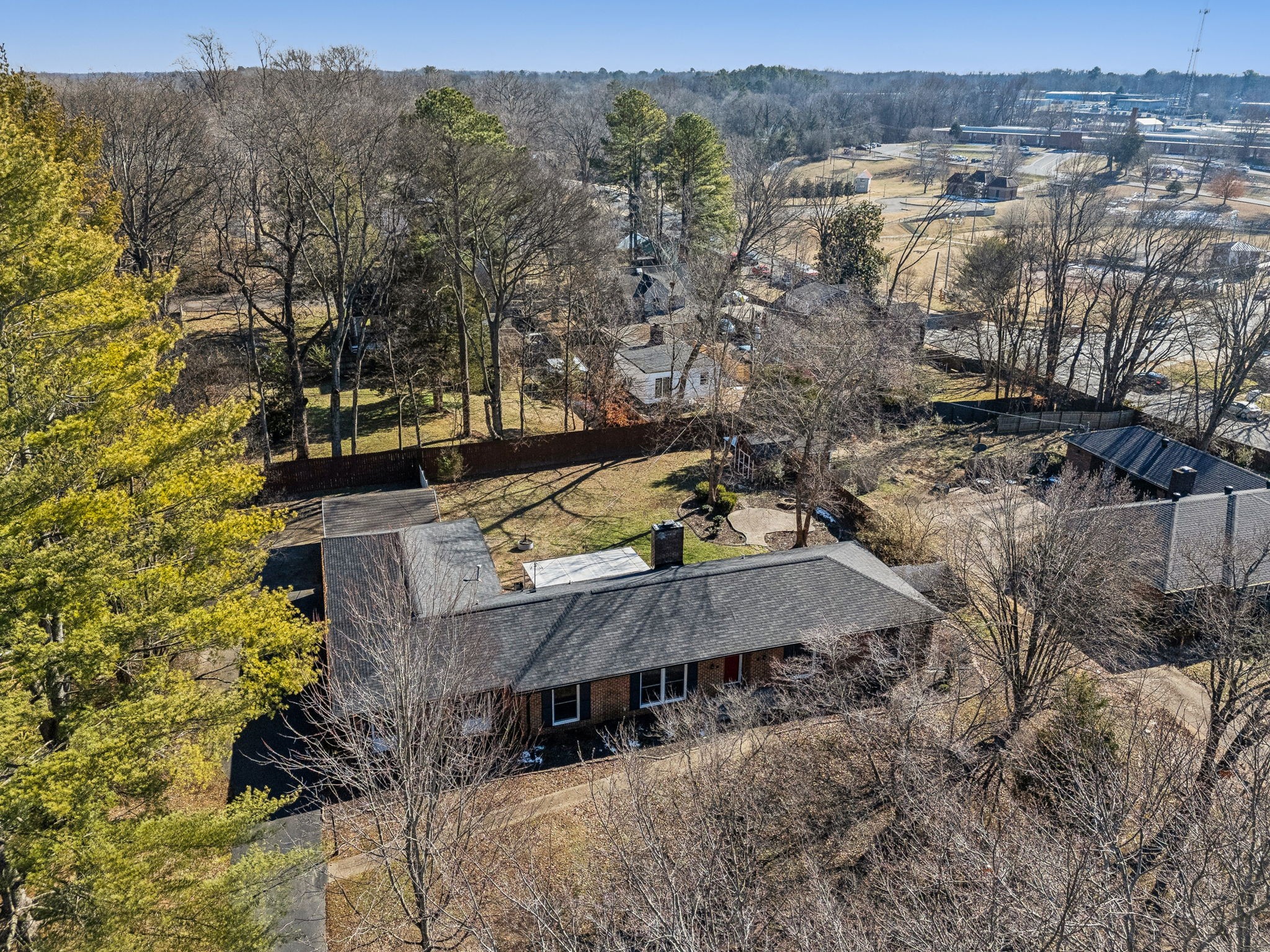 4 Trahern Terrace Clarksville, TN 37040 - Photo 54 of 66 a view of a house with a yard covered with snow