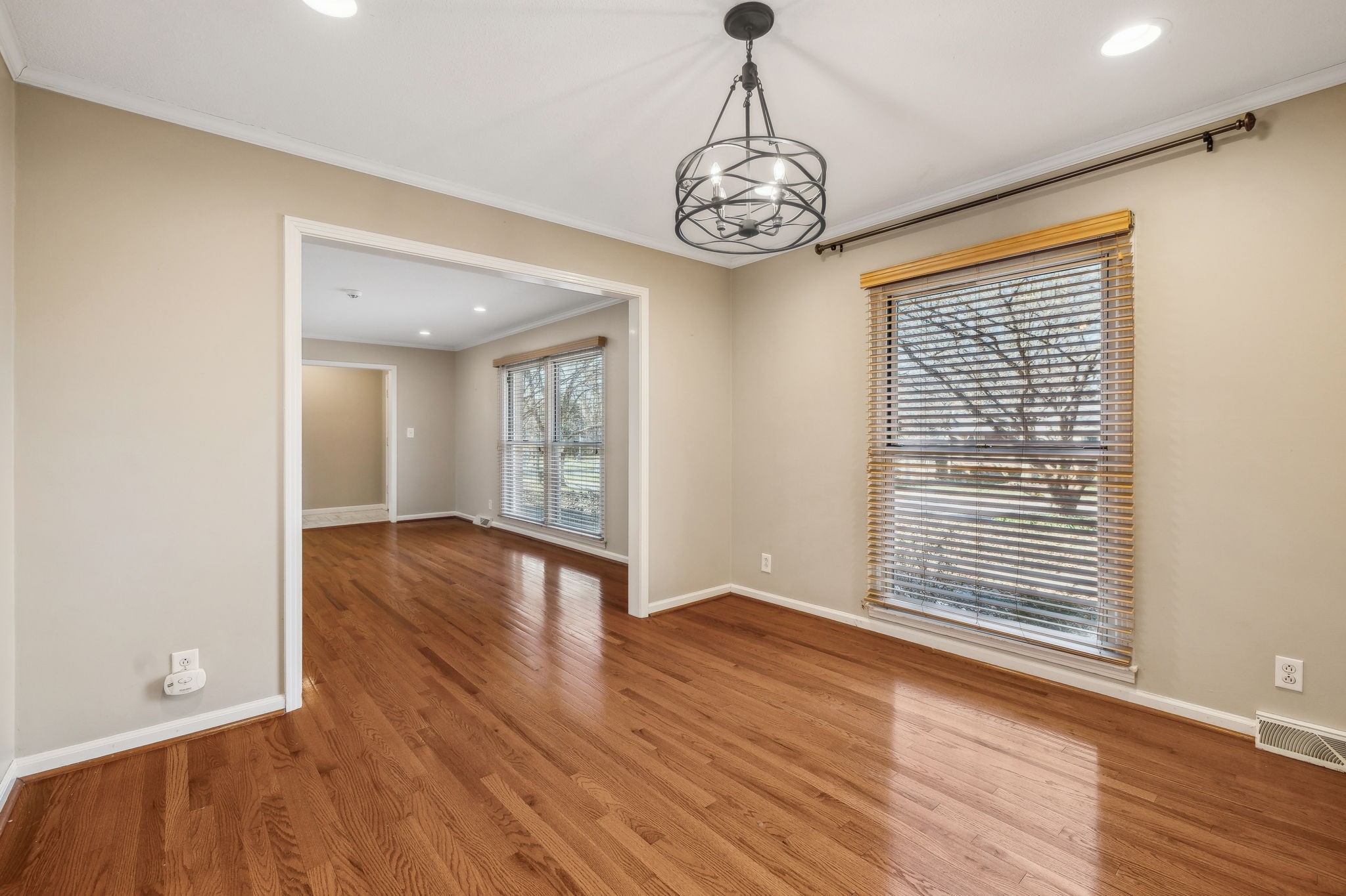4 Trahern Terrace Clarksville, TN 37040 - Photo 10 of 66 a view of an empty room with wooden floor and a window