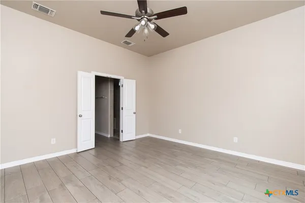 wooden floor in an empty room