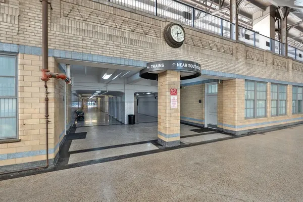 a view of a building with a outdoor space