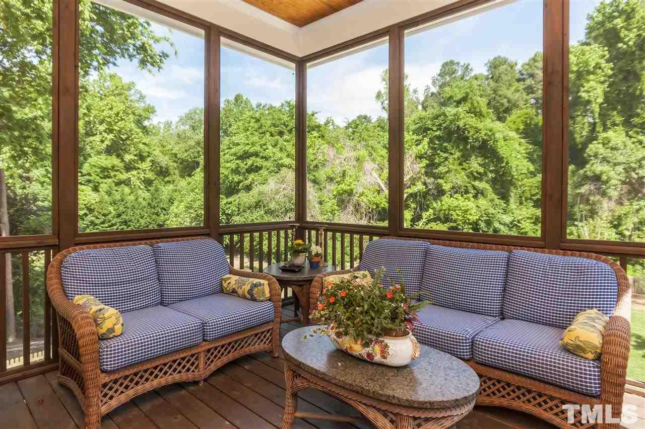 2933 Claremont Road Raleigh, NC 27608 - Photo 13 of 25 a roof deck with couches and potted plants